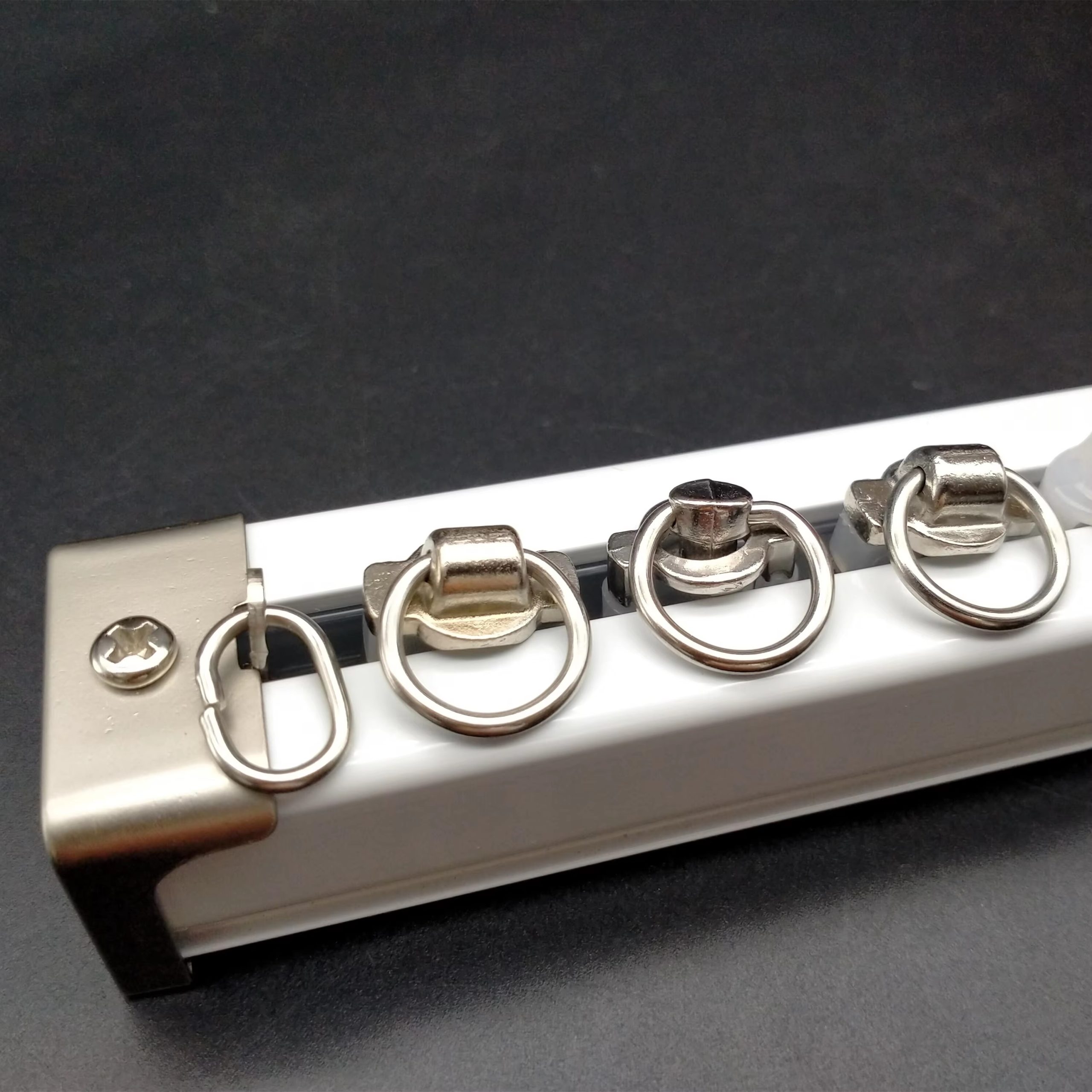 Hot Selling Modern White Quadrant Rail Curtain Track Pole Thickened Aluminum Alloy Rod, With Home or Office Accessories