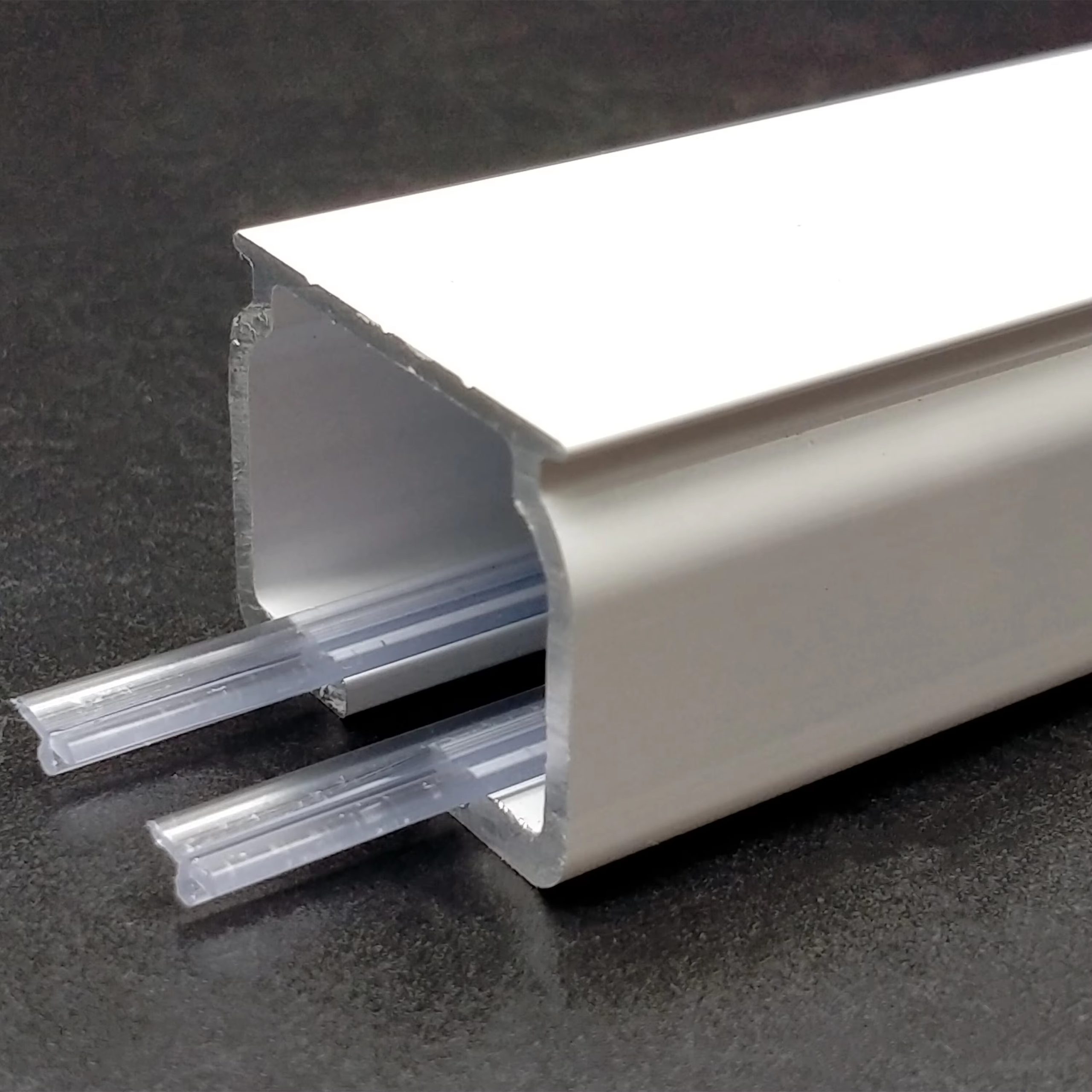 Hot Selling Modern White Quadrant Rail Curtain Track Pole Thickened Aluminum Alloy Rod, With Home or Office Accessories