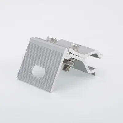 Solar Roof Clamp High – Strength Aluminum Solar Panel Mounting Clamp with Slotted Adjustment Hole