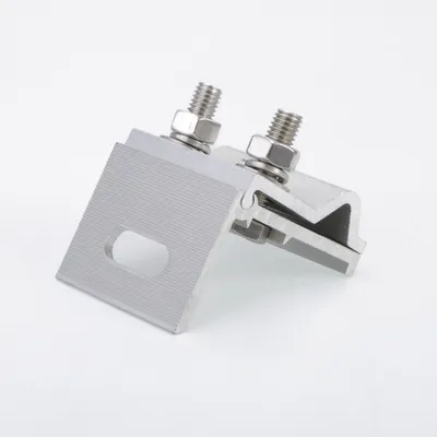 Aluminum Alloy Modular Fastening System with Integrated Connector for Streamlined Industrial Assembly Solar Roof