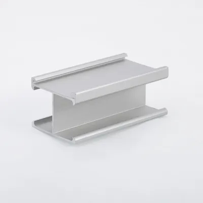 Industrial Perforated Aluminum Strip with Two Holes for Mounting Applications Solar Mounting Rail