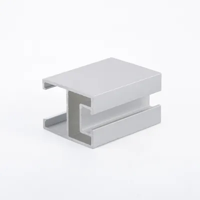 Aluminum Alloy Textured – Surface Profile for Enhanced Grip in Assemblies Solar Mounting Rail