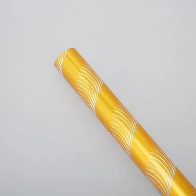 Aluminium Curtain Pipe Metal Curtain Rod Gold 6 Meter 28mm Diameter Pole